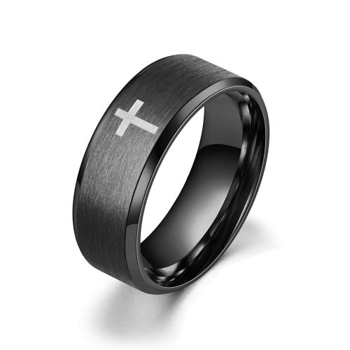 Edelstahl Fingerring, 304 Edelstahl, Vakuum-Ionen-Beschichtung, unisex & verschiedene Größen vorhanden, keine, verkauft von PC