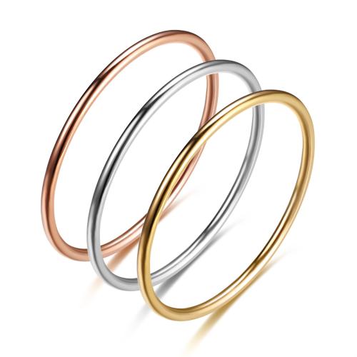 Edelstahl Fingerring, 304 Edelstahl, Vakuum-Ionen-Beschichtung, unisex & verschiedene Größen vorhanden, keine, verkauft von PC