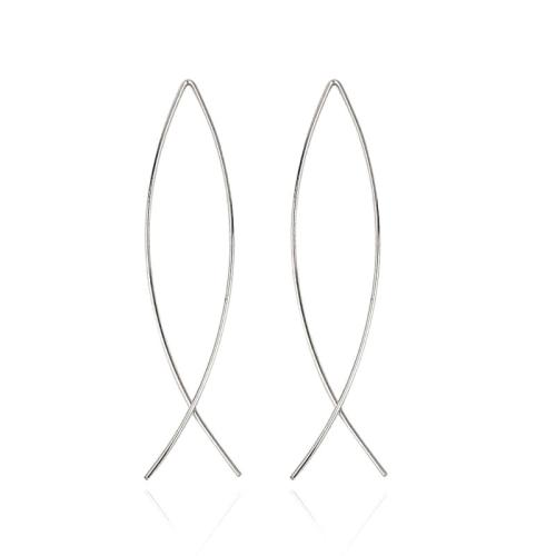 Zinc Alloy Drop Earring, plated, for woman 