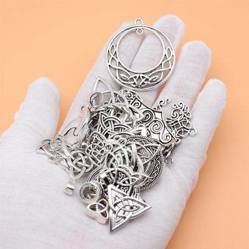 Zinc Alloy Jewelry Pendants, antique silver color plated, DIY & 1/1 loop 