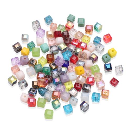 Cubic Crystal Beads, Square, DIY [