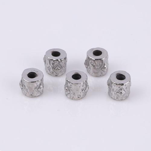 316 Stainless Steel Spacer Bead, DIY, original color 