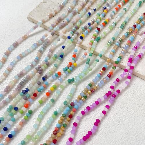 Plated Glass Seed Beads, Seedbead, Rondelle, DIY 3.5mm Approx 0.6mm, Approx [