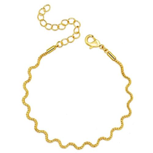 Brass Jewelry Necklace, with 5cm extender chain, polished, fashion jewelry & for woman, gold cm 