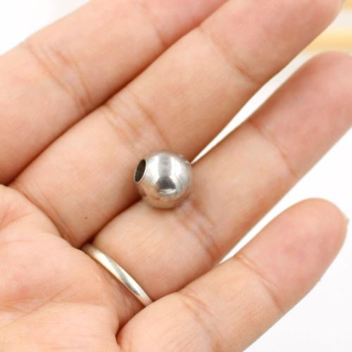 Stainless Steel Beads, 304 Stainless Steel, Round, polished, DIY 