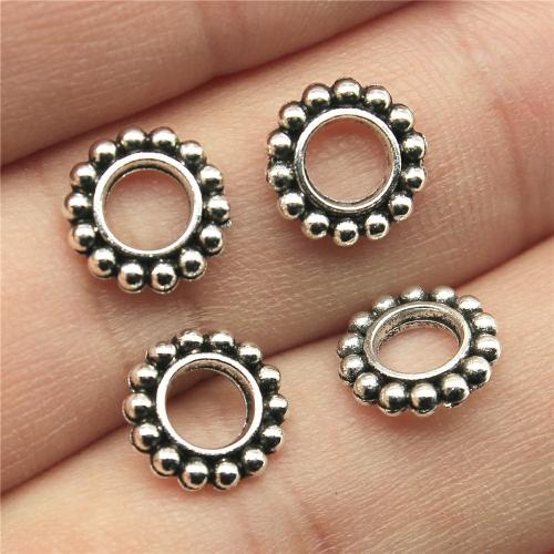 Zinc Alloy Jewelry Beads, antique silver color plated, DIY [