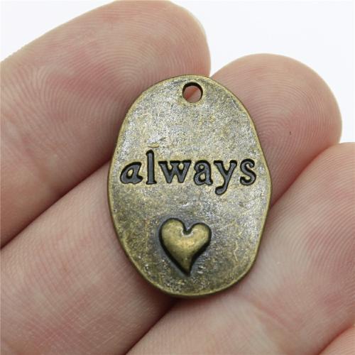 Zinc Alloy Jewelry Pendants, antique bronze color plated, DIY 