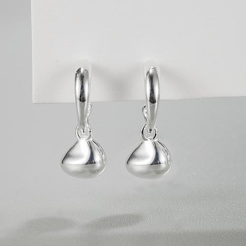 Boucle d'oreille goutte argent sterling, Argent sterling 925, bijoux de mode & pour femme Vendu par paire