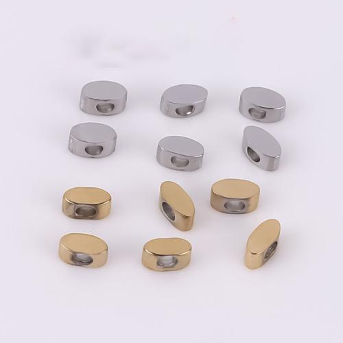 316 Stainless Steel Spacer Bead, Vacuum Ion Plating, DIY 