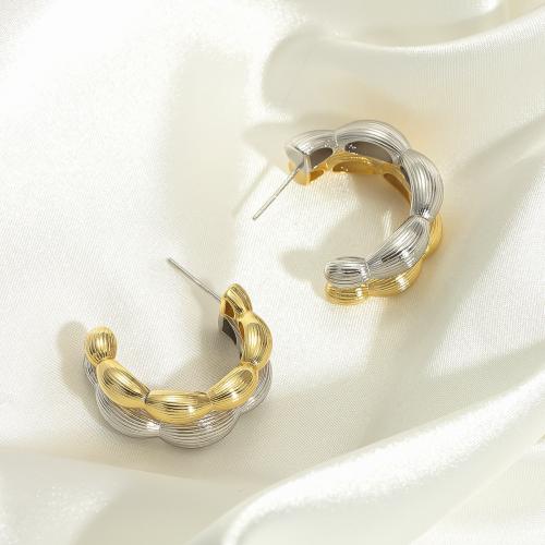 Brass Stud Earring, fashion jewelry & for woman 