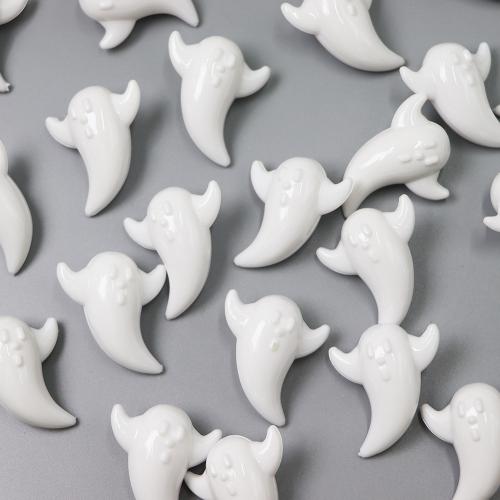 Acrylic Decoration, Ghost, Halloween Design & DIY, white 