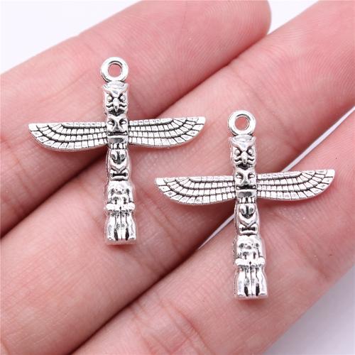 Zinc Alloy Jewelry Pendants, antique silver color plated, DIY 