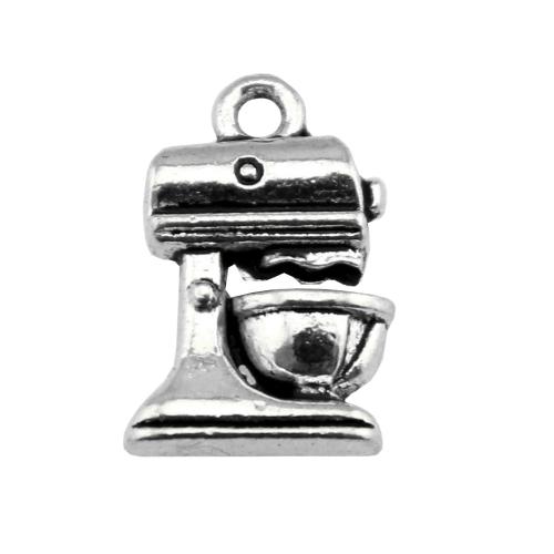 Zinc Alloy Jewelry Pendants, plated, DIY 