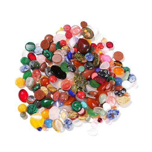 Gemstone Cabochons, polished, random style & DIY & mixed, cabochon length 10-50mm 