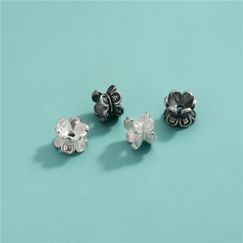 Sterling Silver Bead Caps, 925 Sterling Silver, DIY Approx 1.8mm [