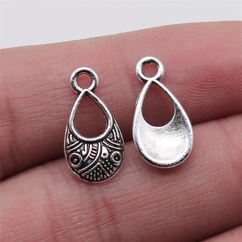 Zinc Alloy Jewelry Pendants, antique silver color plated, DIY 