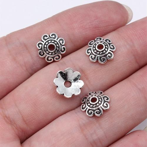 Zinc Alloy Bead Caps, antique silver color plated, DIY [