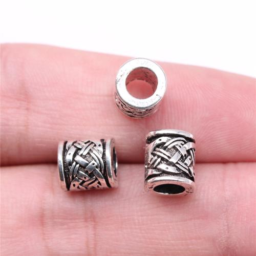 Zinc Alloy Jewelry Beads, antique silver color plated, DIY [