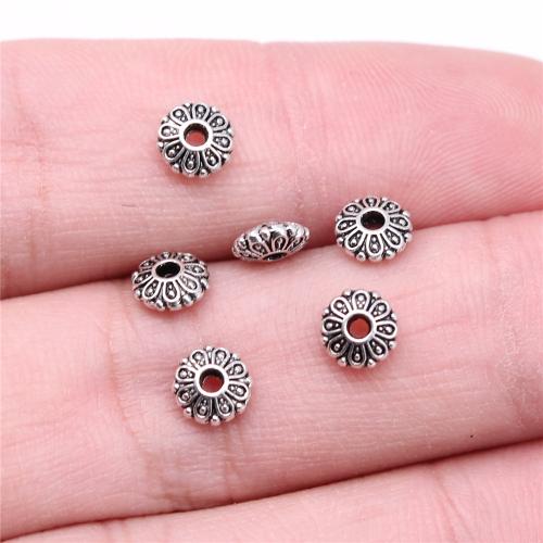 Zinc Alloy Jewelry Beads, antique silver color plated, DIY 