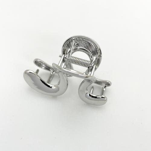 Hair Claw Clips, Zinc Alloy, for woman 