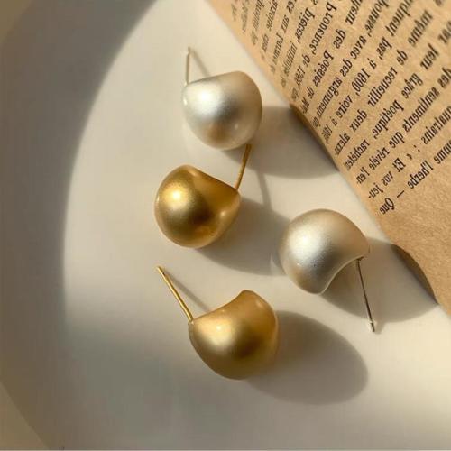 Zinc Alloy Stud Earring, fashion jewelry & for woman [