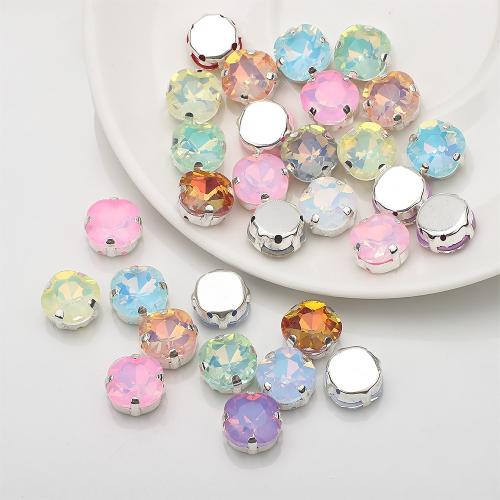 Glas Kostüm Zubehör, DIY, keine, 11x11mm, 10PCs/Tasche, verkauft von Tasche