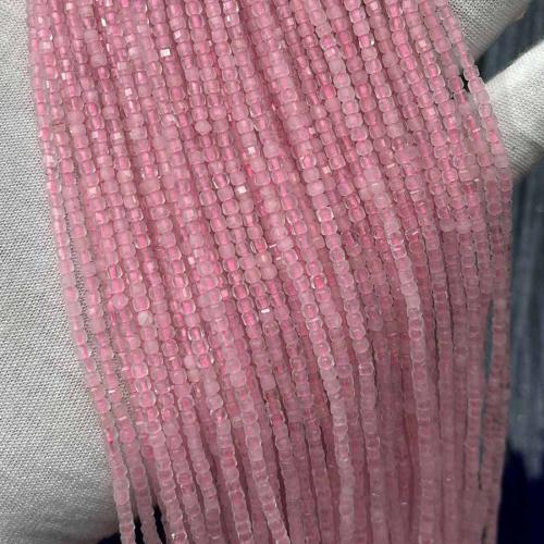 Perles en Quartz Rose naturel, DIY, rose, aboutuff1a2.5mm Environ 38 cm, Vendu par brin[