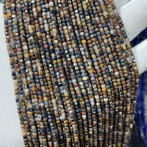 Single Gemstone Beads, Pietersite, DIY, mixed colors, aboutuff1a2.5mm Approx 38 cm 