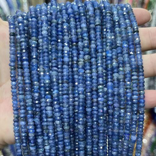 Natural Kyanite Beads, DIY, blue Approx 38 cm 