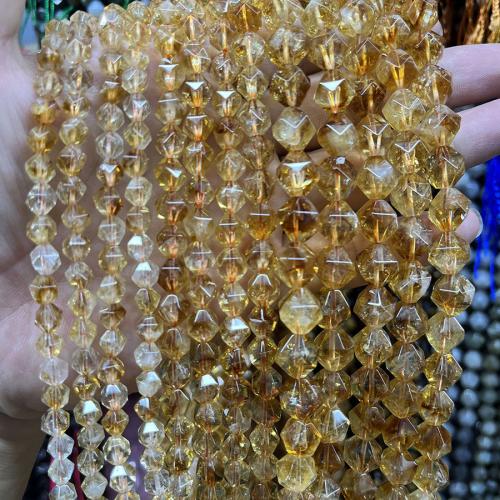 Natural Citrine Beads, DIY yellow Approx 38 cm 