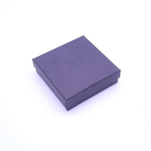 Jewelry Gift Box, Kraft, with Sponge, dustproof & multifunctional 