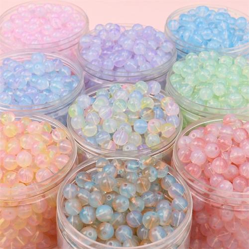 Plaqué Perles de verre, DIY, plus de couleurs à choisir, 10mm Environ 1mm Vendu par sac