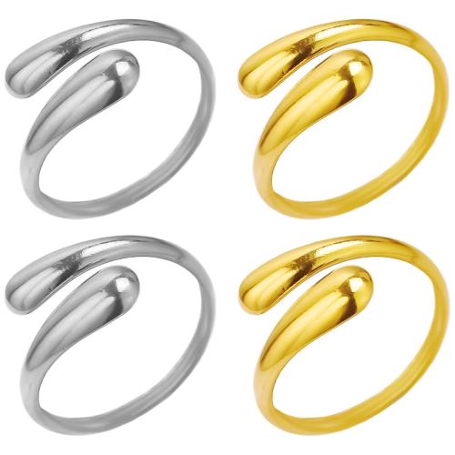 Edelstahl Fingerring, 304 Edelstahl, plattiert, Modeschmuck, keine, verkauft von PC