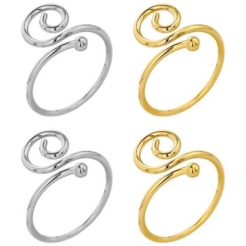 Edelstahl Fingerring, 304 Edelstahl, plattiert, Modeschmuck, keine, verkauft von PC