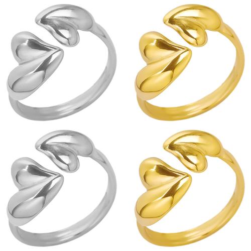 Edelstahl Fingerring, 304 Edelstahl, plattiert, Modeschmuck, keine, verkauft von PC