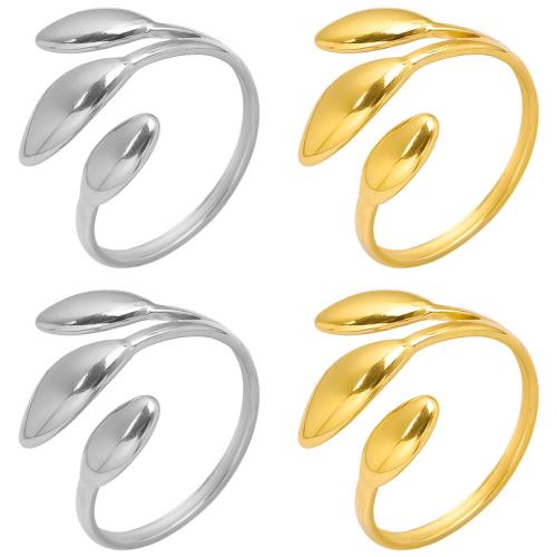 Edelstahl Fingerring, 304 Edelstahl, plattiert, Modeschmuck, keine, verkauft von PC