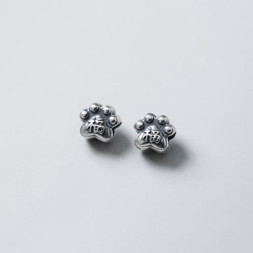 Sterling Silver Spacer Beads, 925 Sterling Silver, DIY Approx 3.5mm 