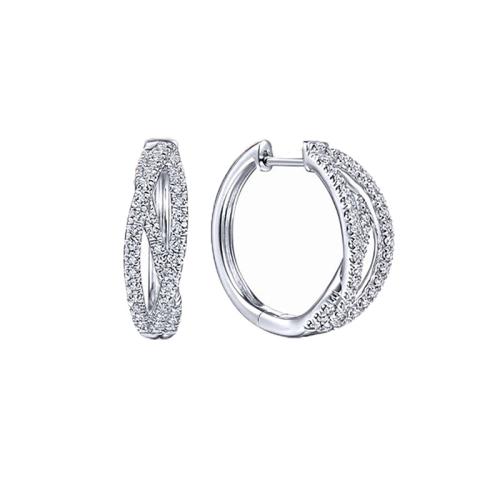 Cubic Zirconia Micro Pave Brass Earring, fashion jewelry & micro pave cubic zirconia & for woman 