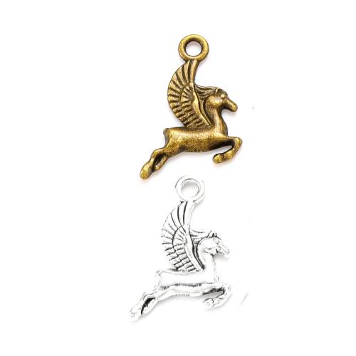 Zinc Alloy Animal Pendants, Horse, plated, DIY Approx [