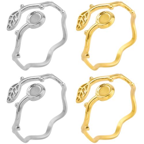 Edelstahl Fingerring, 304 Edelstahl, plattiert, Modeschmuck, keine, verkauft von PC