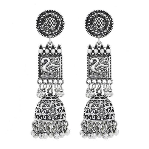 Zinc Alloy Drop Earring, vintage & for woman 