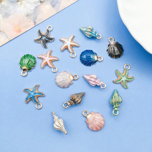 Zinc Alloy Enamel Pendants, DIY 