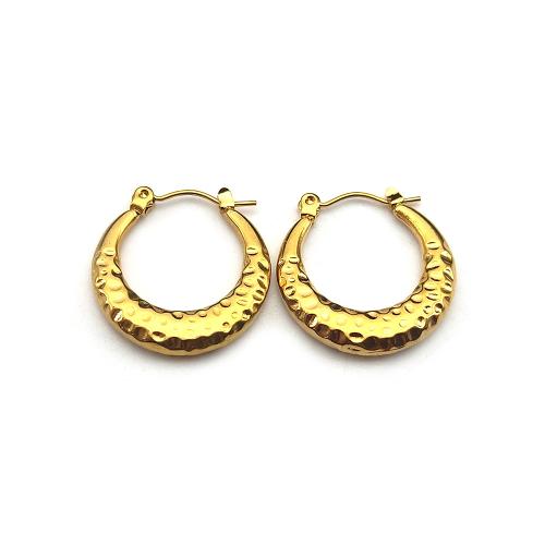 Stainless Steel Leverback Earring, 304 Stainless Steel, fashion jewelry & for woman, golden 