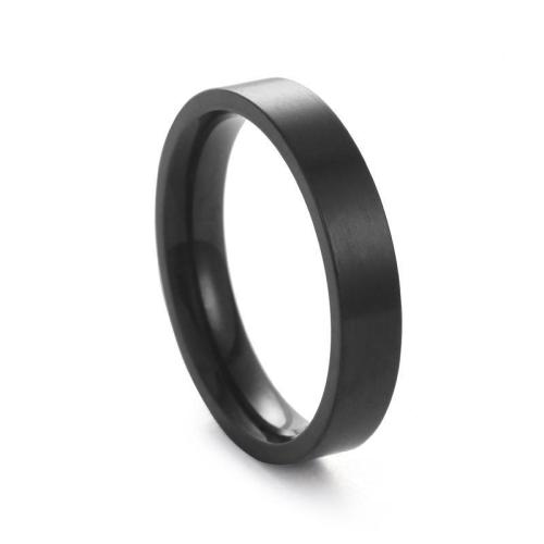 Titanium Steel Finger Ring, plated & for woman [