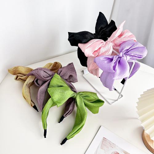 Hair Bands, Cloth, with Plastic, fashion jewelry [