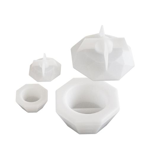 DIY Epoxy Mold Set, Silicone white [