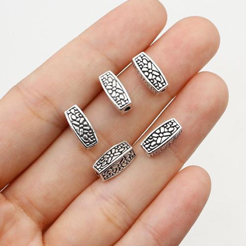 Zinc Alloy Jewelry Beads, silver color plated, DIY Approx 1.5mm, Approx 