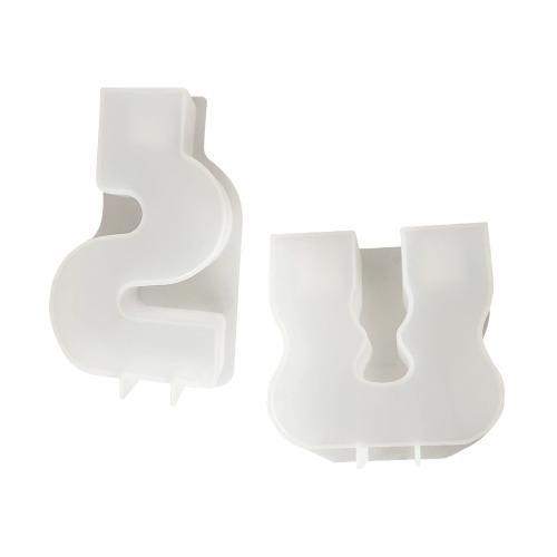 DIY Epoxy Mold Set, Silicone white [