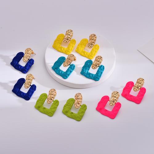 Zinc Alloy Drop Earring, plated, fashion jewelry 