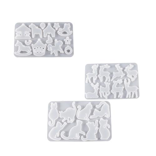 DIY Epoxy Mold Set, Silicone white [